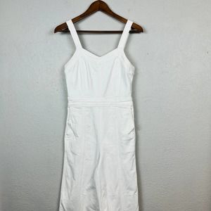 Madewell Women's White Jeans Overalls